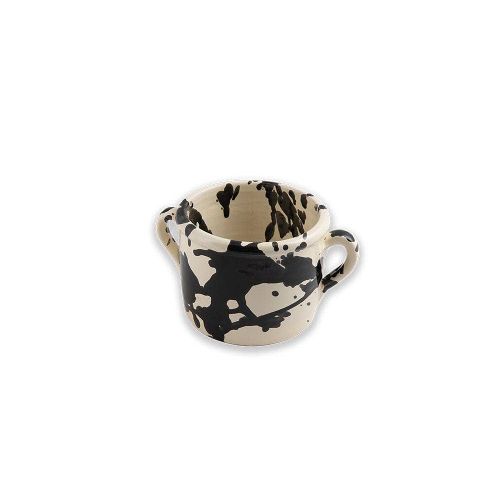 LOLIVA – Engroshandel Pyntekrukke – Capasa "Salentina" 11 cm - Maxi Splattered Line0