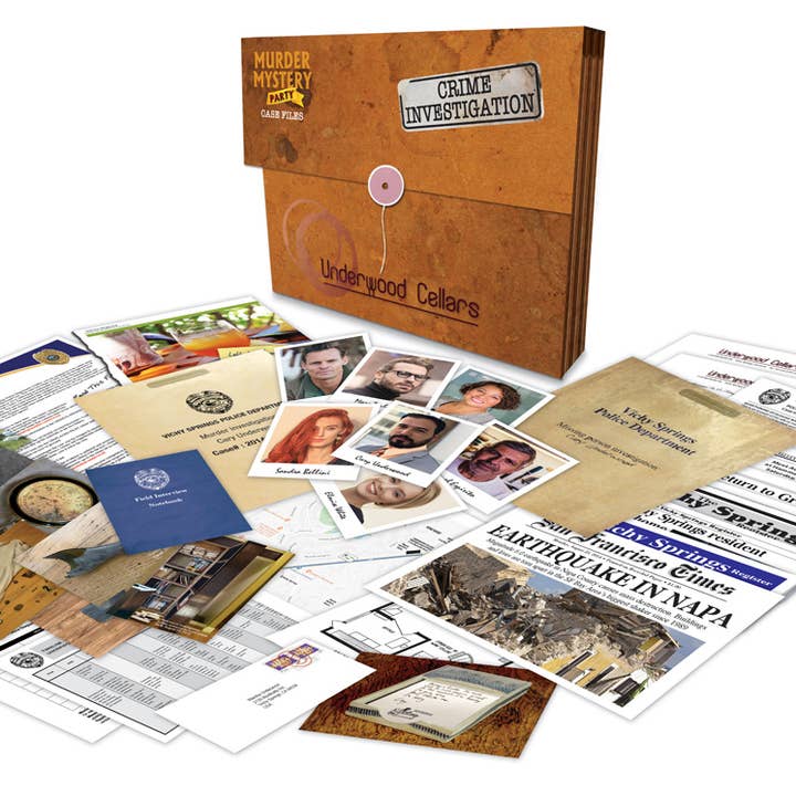 MMP Case Files : Underwood Cellar for wholesale by University Games