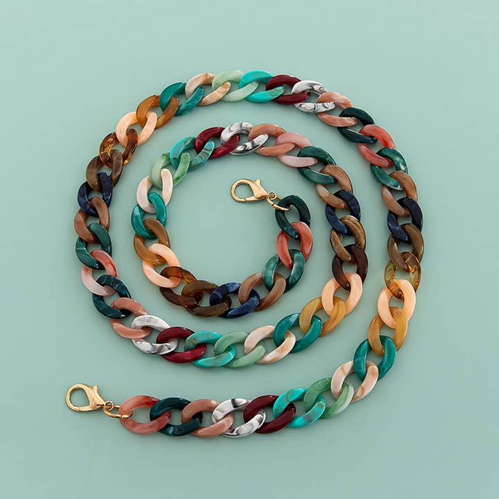 ACCITY - Wholesale Bag Strap - Women's - 47.24"Mixed-Color Bag Chain,Phone Case Strap_CWMM50911