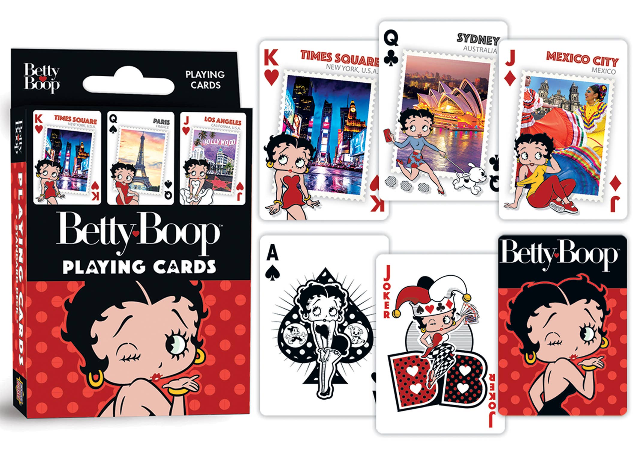 Masterpieces Puzzles - Wholesale Playing Cards - Betty Boop Playing Cards2