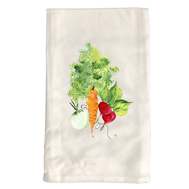 Kitchen Towel 684 Summer Veggies for wholesale by Designs By Beverly, LLC