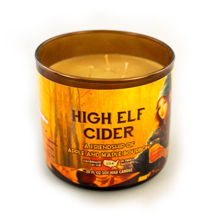 Game Master Dice - Wholesale Travel Candles - High Elf Cider Gaming Candle
