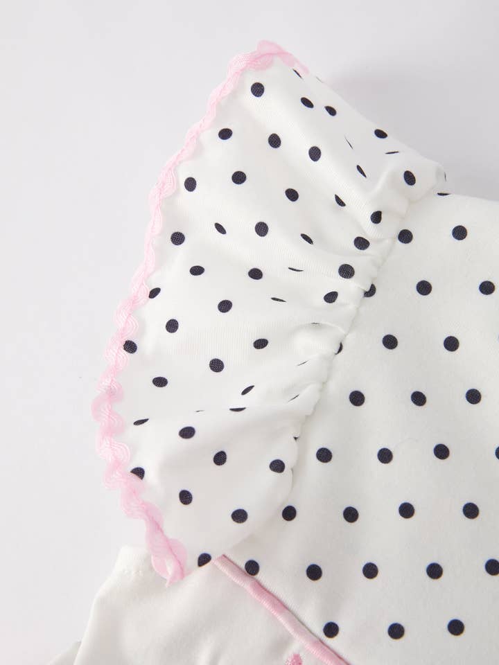 Rylee Faith Designs - Wholesale Top & Short Set - Kids - Easter Bunny Smocking Embroidered Short Sleeve Shorts Set4