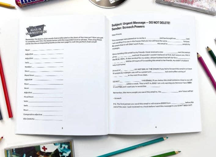 Boredwalk - Wholesale Coloring & Activity Book - Kids & Baby - Whatever! An Activity Book for 90s Kids3