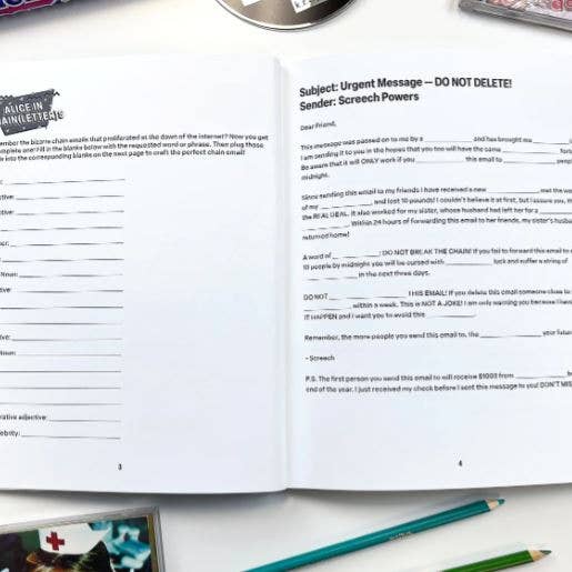 Boredwalk – Großhandel Mal- & Aktivitätsbuch – Kind & Baby – Whatever! Ein Aktivitätsbuch für Kids der 90er3
