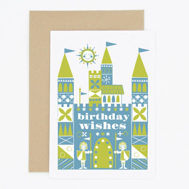 Eventyr Castle No. 3 Fødselsdagskort for engroshandel hos Madame Annie et Fils