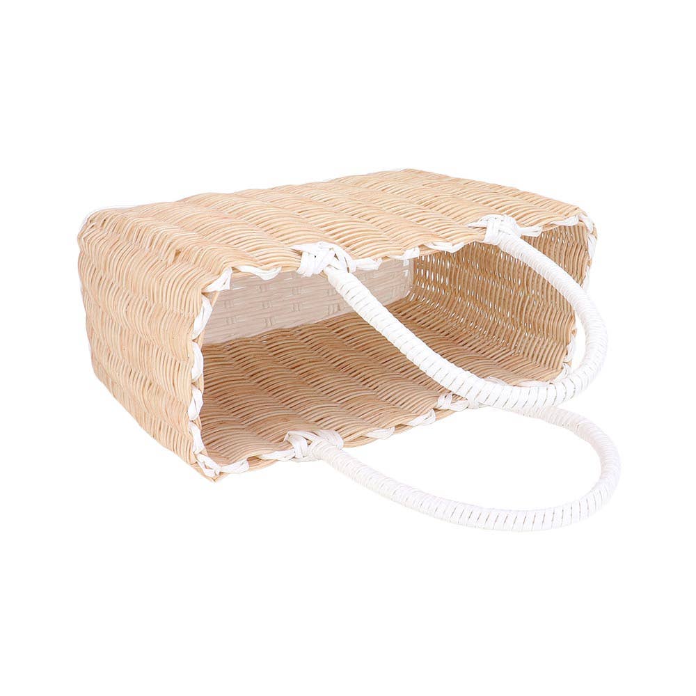 Sensibling Corp. - Venta al por mayor Bolsa de playa - Bolso de mano tejido en cesta / Bolso de hombro5