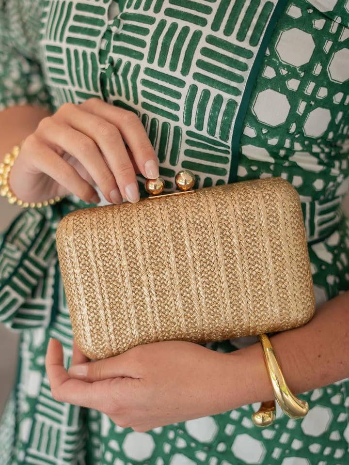 Mimi Clutch - Guld - WS for engroshandel hos Lisi Lerch