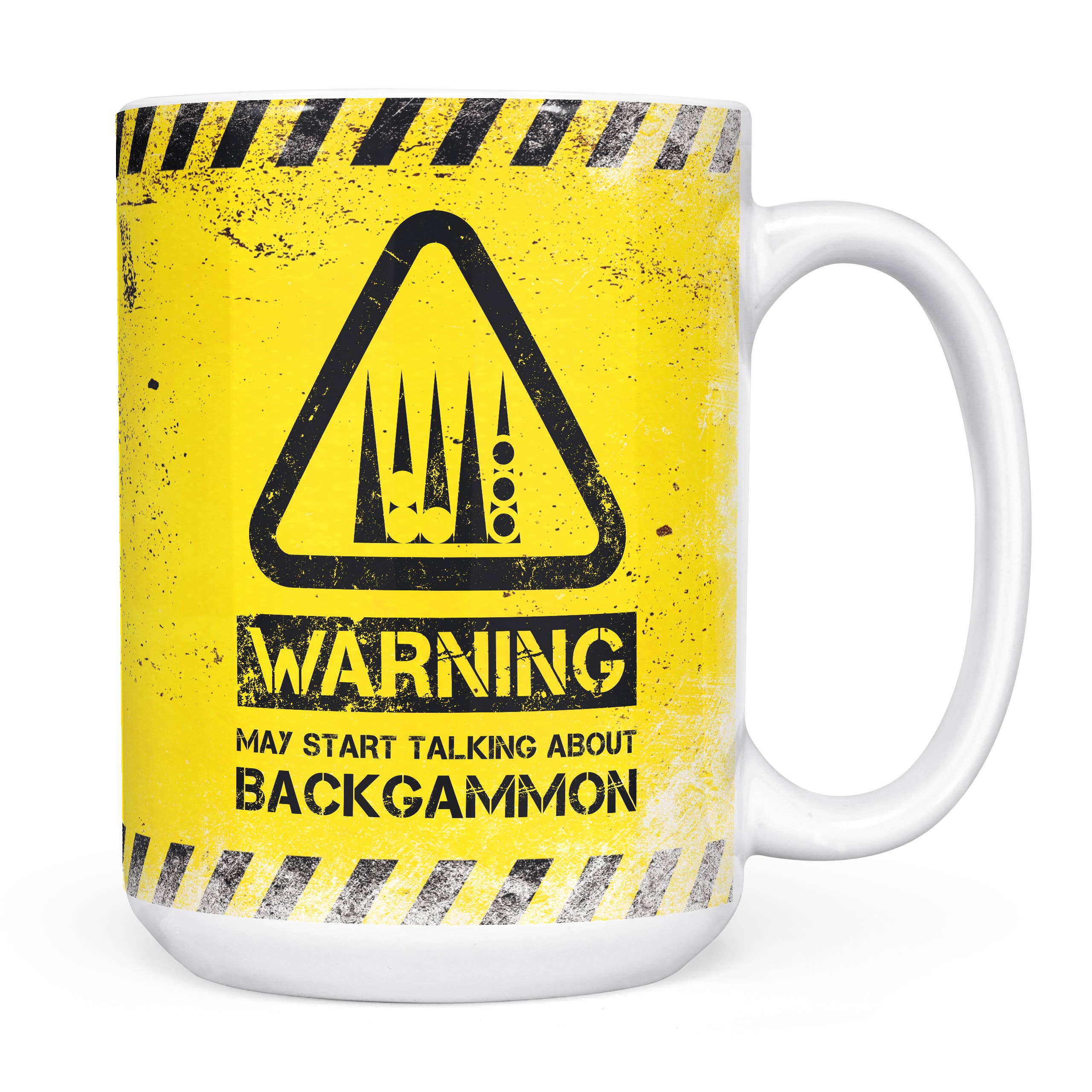 Mug Monster – wholesale Coffee mug – Backgammon Mug - Warning May Start Talking About Backgammon8