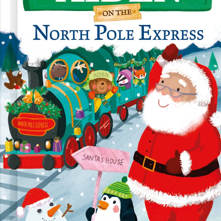 Sourcebooks - Wholesale Preschool Book (3-5) - Aiden on the North Pole Express
