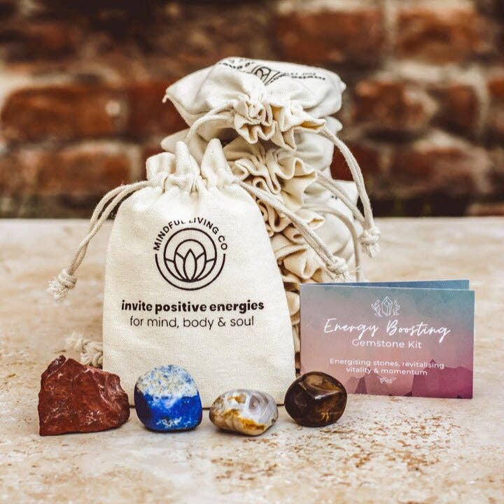 Mindful Living Co. - Wholesale Spiritual Stone/Crystal - Energy Boosting - Gemstone Kit0