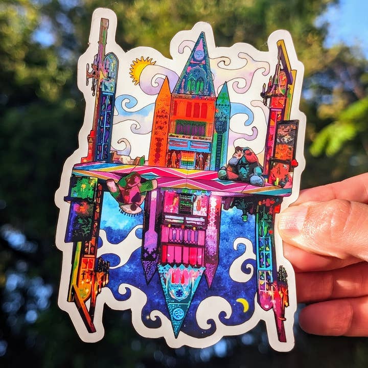 Academy of the Forbidden Arts Sticker for wholesale by Monsters of the Underworld