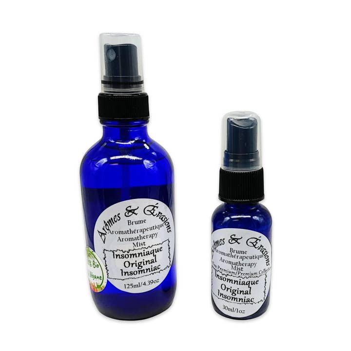 Room & Linen Mists -Premium Collection -Insomniac Original for wholesale by Arômes & Évasions