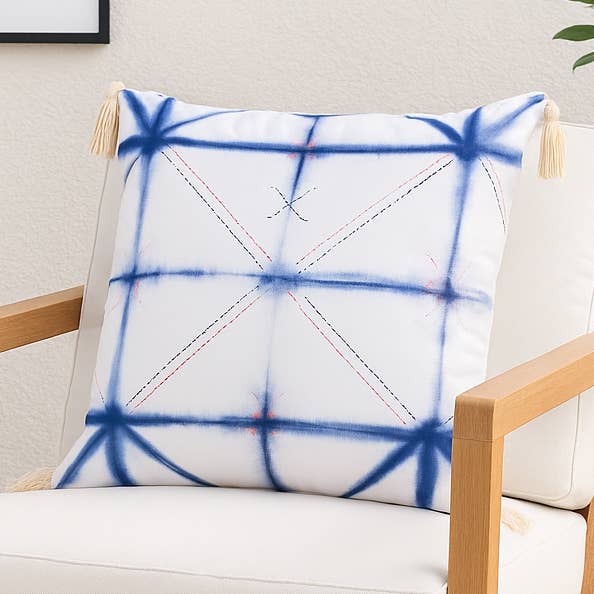 Eureka Indigo Kissenbezug für den Großhandel von Bit of Meraki