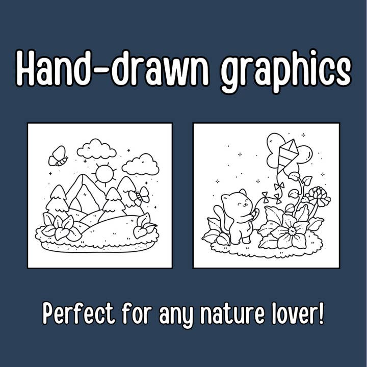McDonald Publishing House LLC - Venta al por mayor Libro para colorear - Niños y bebés - Libro para colorear de la naturaleza; al aire libre, plantas, flores