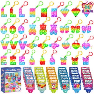 OMG Mega Pop - Peach Keychain  Fidget toys, Cool fidget toys, Diy fidget  toys