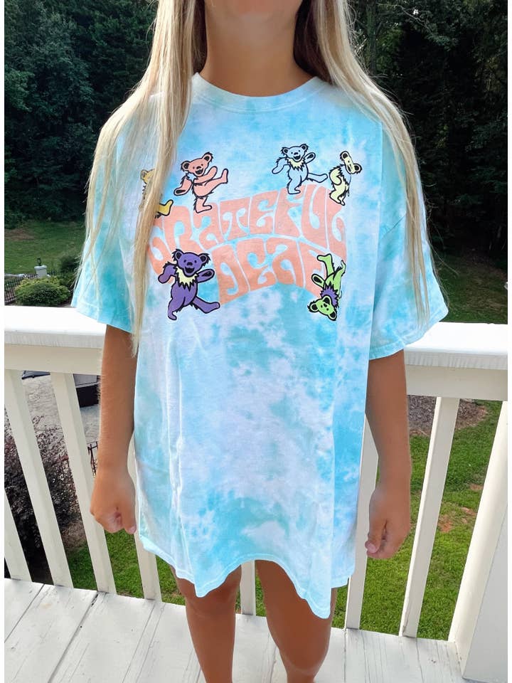 Brooke Marie Designs - Wholesale Tunic - Women's - Cloud Grateful Dead Tee2