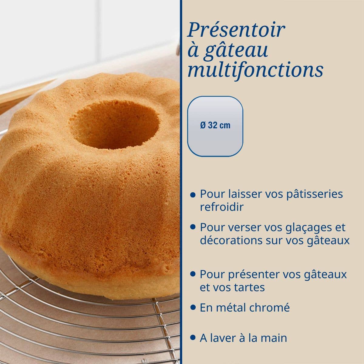 Zenker - Wholesale Cooling Rack - Dr Oetker 32 cm Cake Cooling Rack Various2