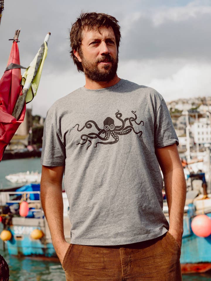 Cephalopod Tee for wholesale by Mollusk