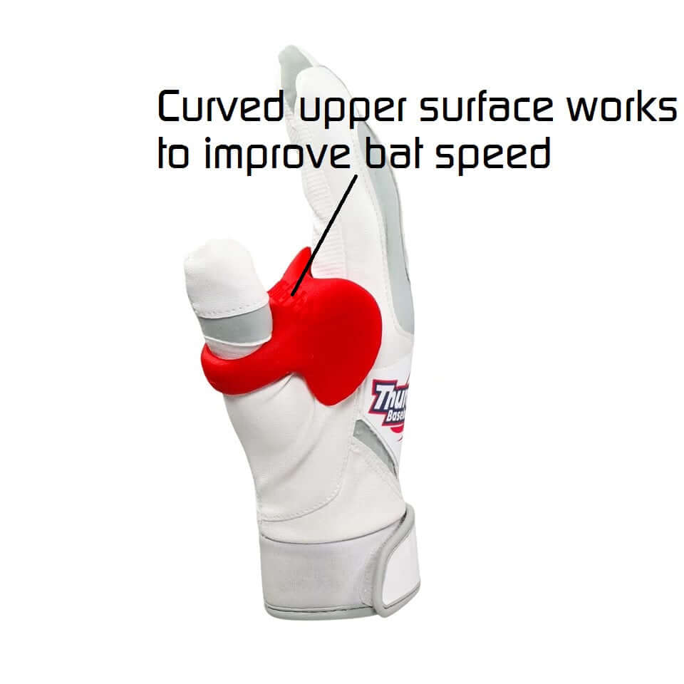 ThumbPRO - Vendita all'ingrosso Accessori sportivi - Protezione per pollice da baseball - White Lightning | ThumbPro2