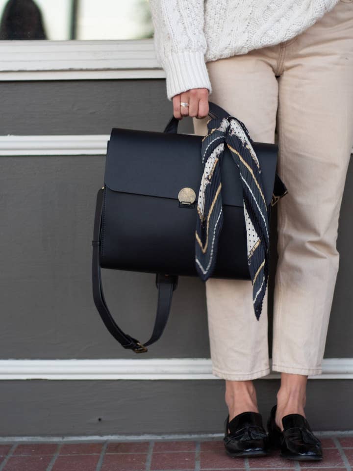 The James - Inkt zwart voor wholesale door Boog Bags