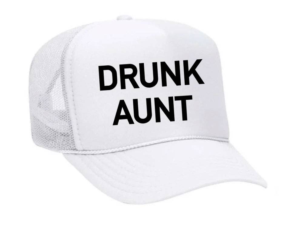 Inappropriate Trucker Hats - Wholesale Trucker Hat - Women's - Drunk Aunt Trucker Hat8