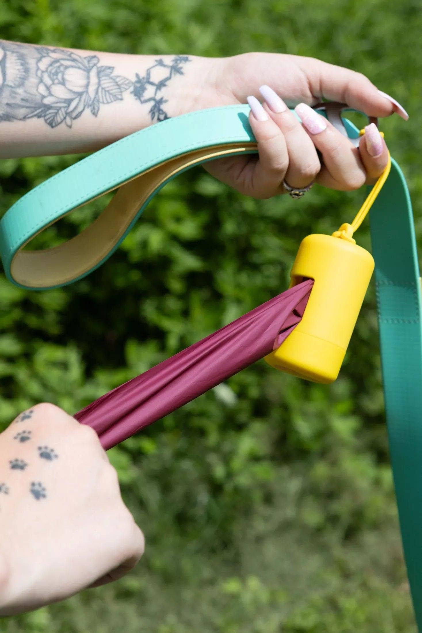 Pomegranate Plant Based Compostable Waste Bags for wholesale on Faire1