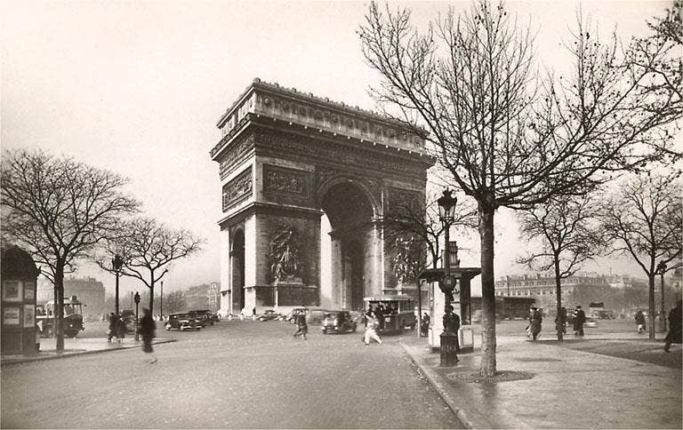 Found Image Press - Wholesale Stationery/Notecard Set - Greeting Card PS-179 Arc de Triomphe0
