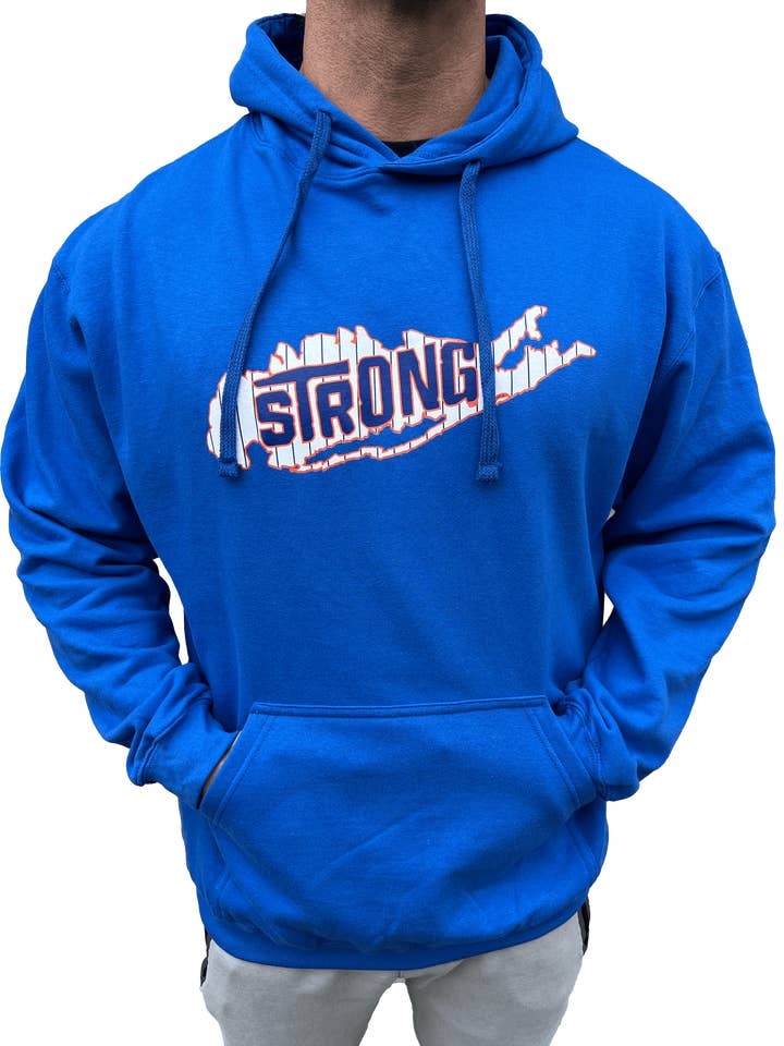 Long Island Strong - Pinstripe Lgm Hoodie for wholesale by Long Island Strong
