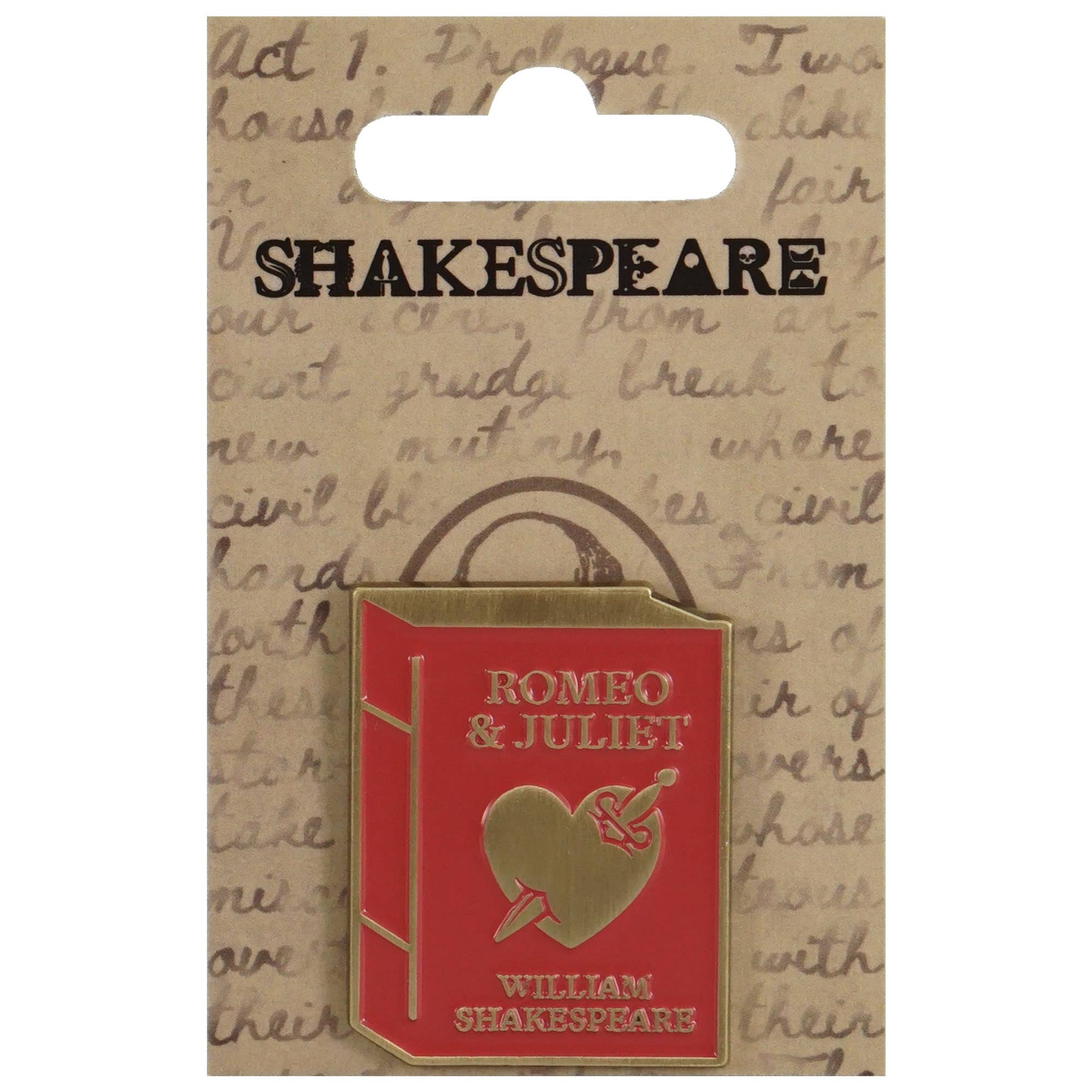Half Moon Bay By Design - Wholesale Lapel Pin/Button - Pin Badge - Shakespeare (Romeo & Juliet)2