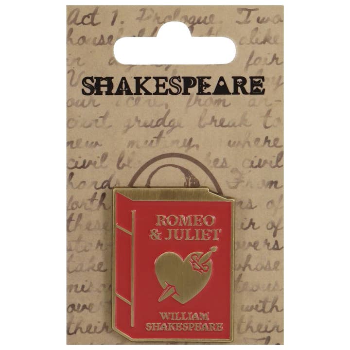 Half Moon Bay By Design - Wholesale Lapel Pin/Button - Pin Badge - Shakespeare (Romeo & Juliet)2