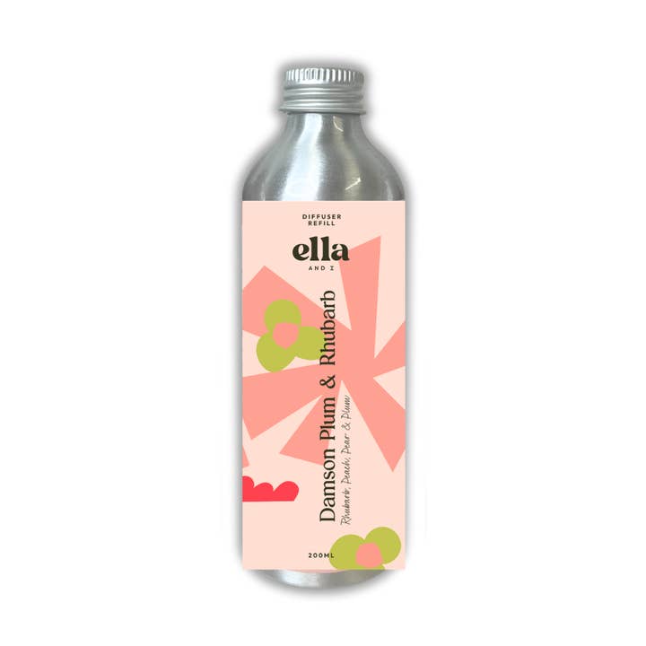 Damson Plum & Rhubarb Diffuser Refill for wholesale by Ella And I