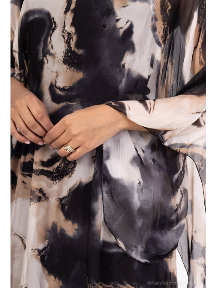 Shyloh – Großhandel Kleid – Damen – 2-in-1 Seidenkleid mit Druck 3046815