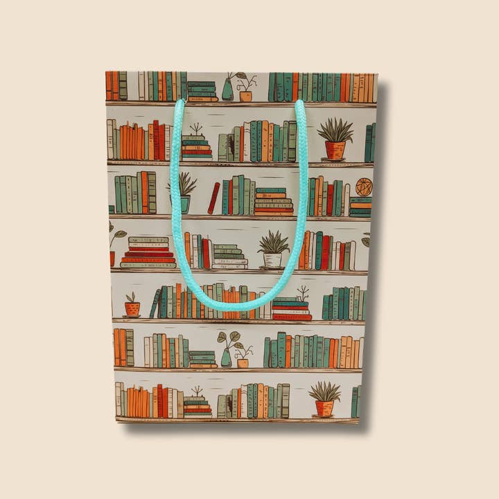 Indigo Maiden - Wholesale Gift Bag - Bookshelf Gift Bag1