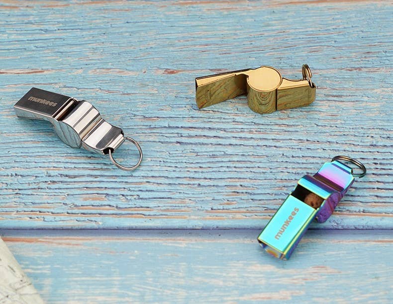 AceCamp - Wholesale Sporting Accessories - Munkees Stainless Steel Whistle 11