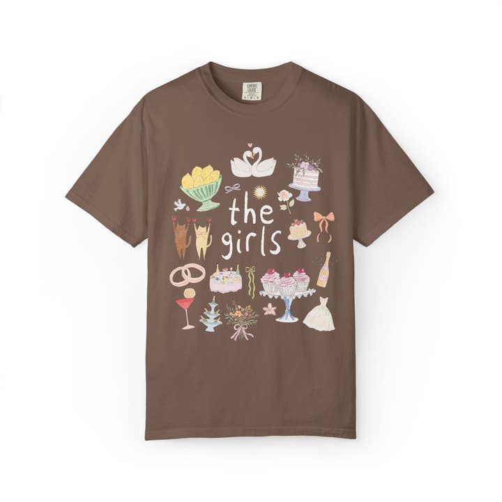 Opal and June - Wholesale Screen Printed T-Shirt - Women's - The Mrs. and The Girls Matching Bachelorette Tee5