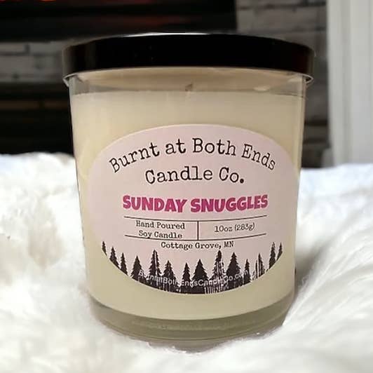 Sunday Snuggles - 10 oz for wholesale by Burnt at Both Ends Candle Co