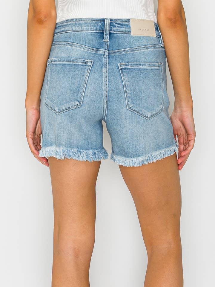 ARTEMIS VINTAGE - Wholesale Shorts - Women's - ECO FRIENDLY HIGH RISE CROSSOVER SHORTS8