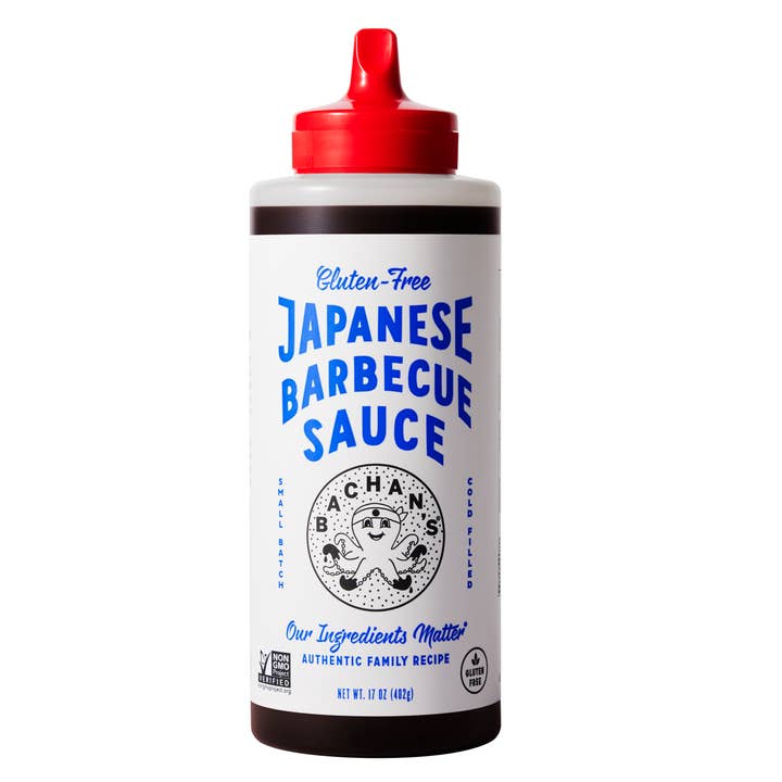Bachan's - Wholesale BBQ Sauce - Gluten-Free Japanese Barbecue Sauce, 17oz