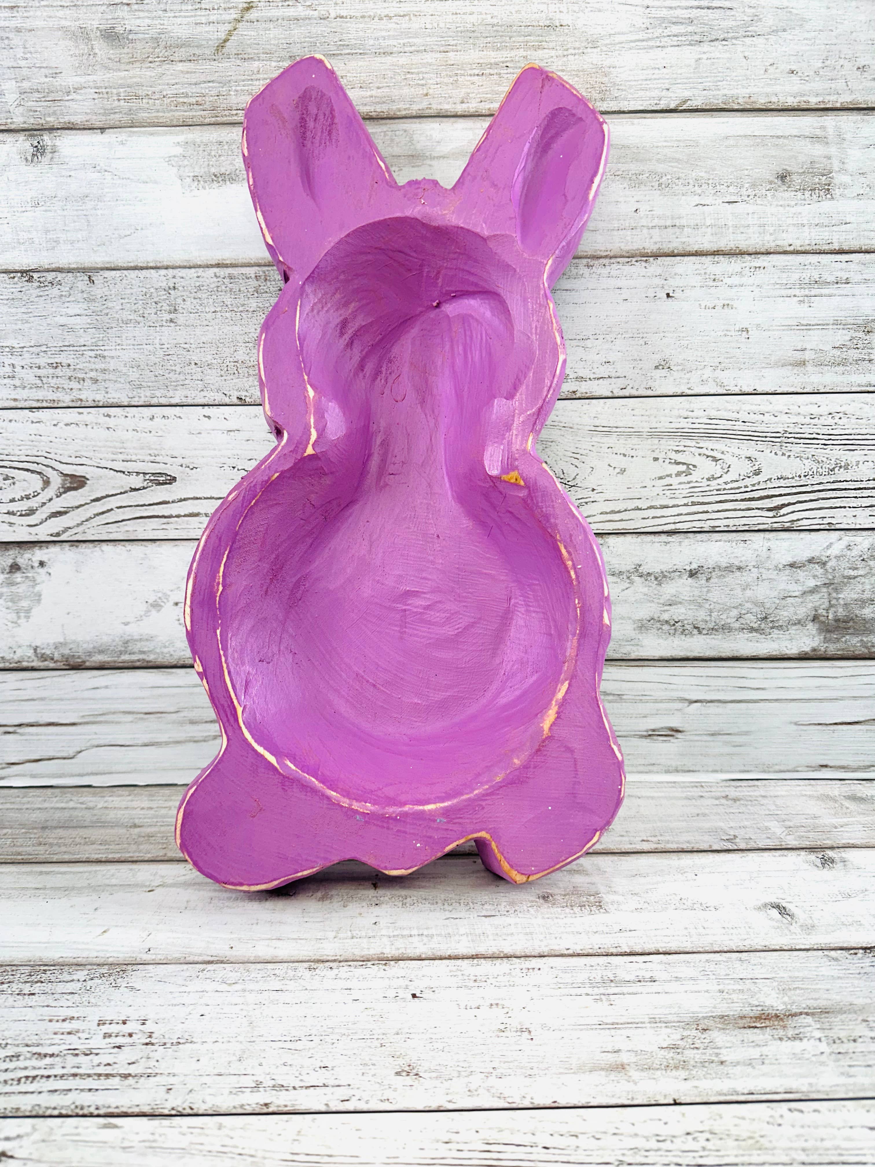 VALENTINA IMPORTS INC - Wholesale Candle Holder - Easter Rabbit Dough Bowl  Candle Ready 1