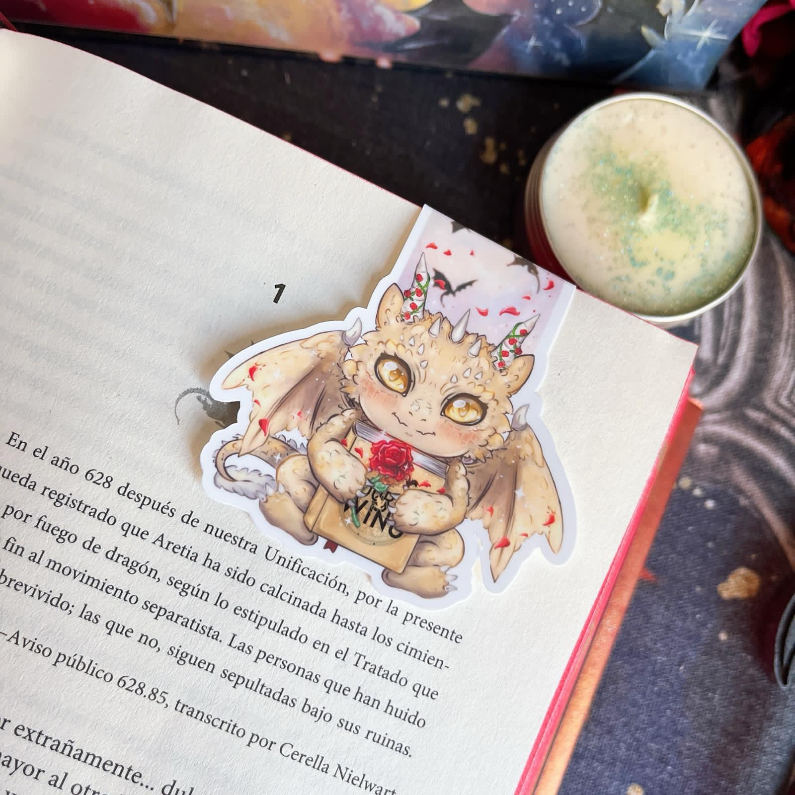 Alsace’s Art - Vendita all'ingrosso Segnalibro - Segnalibro magnetico, Piccola Andarna, stile Sant Jordi.0