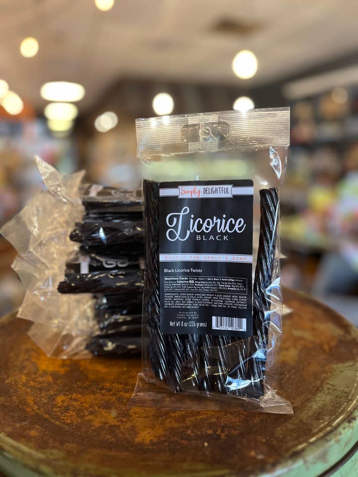 Black Licorice for wholesale by Simply Delightful