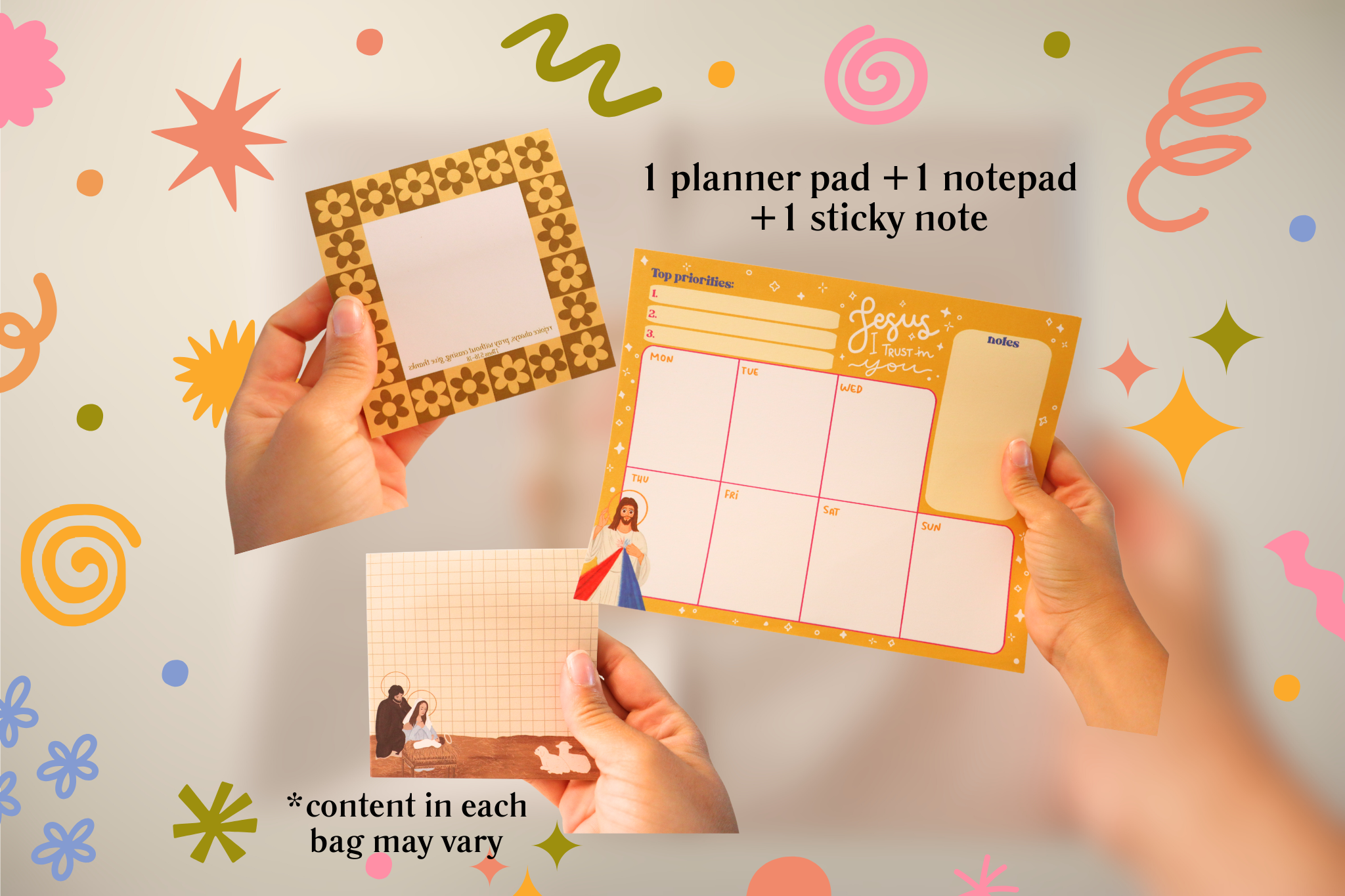 Peony&June Illustration - Wholesale Stationery/Notecard Set - Stationery Set4