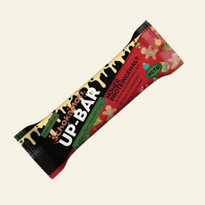 UP-BAR Lebkuchen alle mandorle per la vendita all'ingrosso da parte di Schokamoli