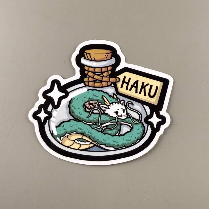 GoopyGoblins - Wholesale Sticker - Ghibli Potions Vinyl Sticker2