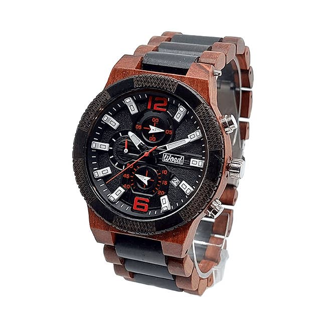 Relógio em Madeira | 48mm | Premium | Grover por atacado de Woed