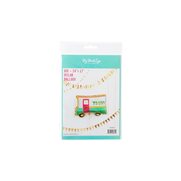 My Mind’s Eye - Wholesale Balloon - FST915 - Taco Truck Shaped Mylar Balloon1