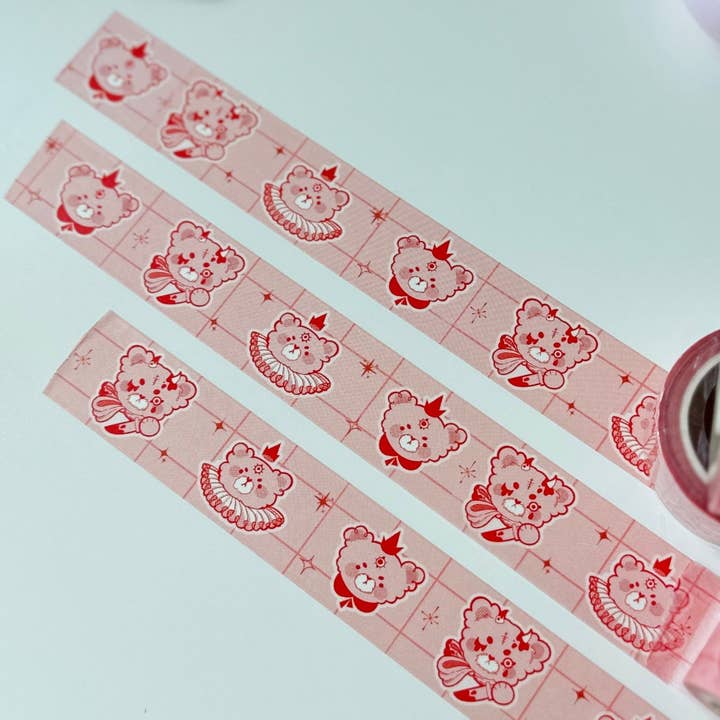 SudiBear - Wholesale Washi Tape - Stabby Bear Washi Tape5