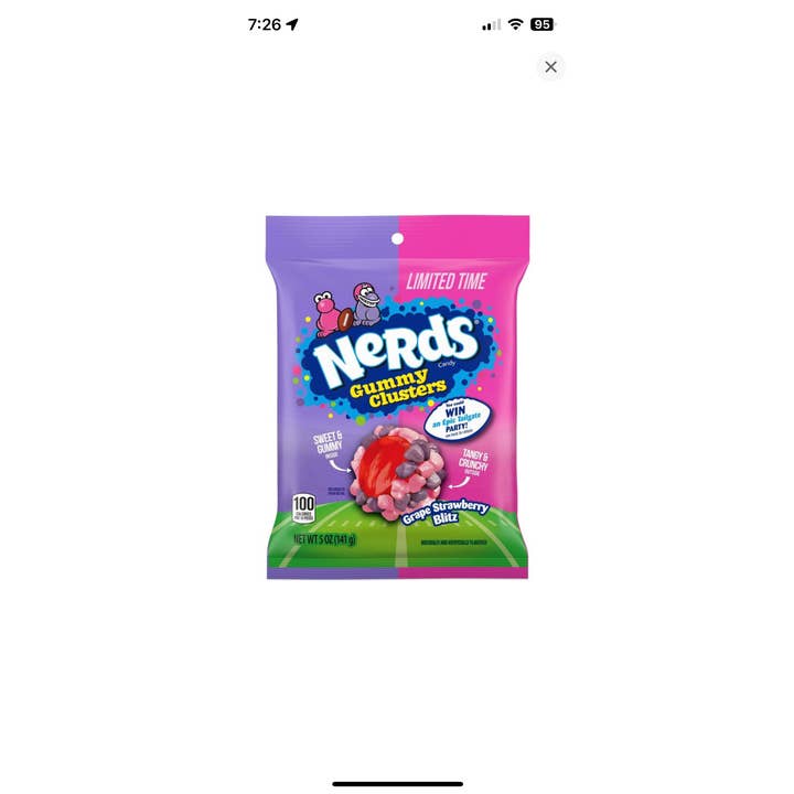 Rodgers jam berries - Wholesale Hard Candy - Freeze Dried candy Nerd Clusters (see description)3