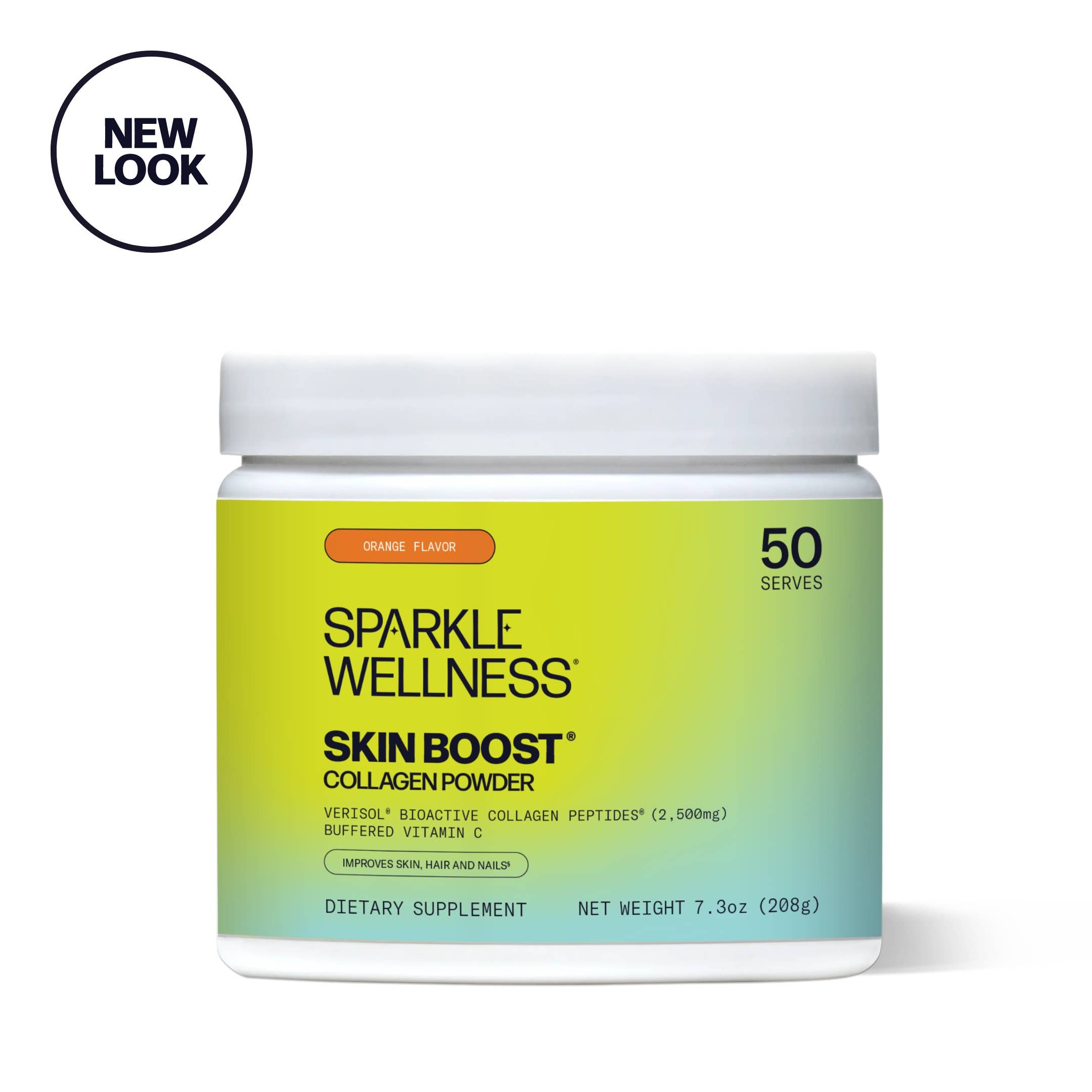 Sparkle Wellness - Wholesale Powdered Health Drink - Skin Boost Collagen Powder (Orange) [50-serves]3